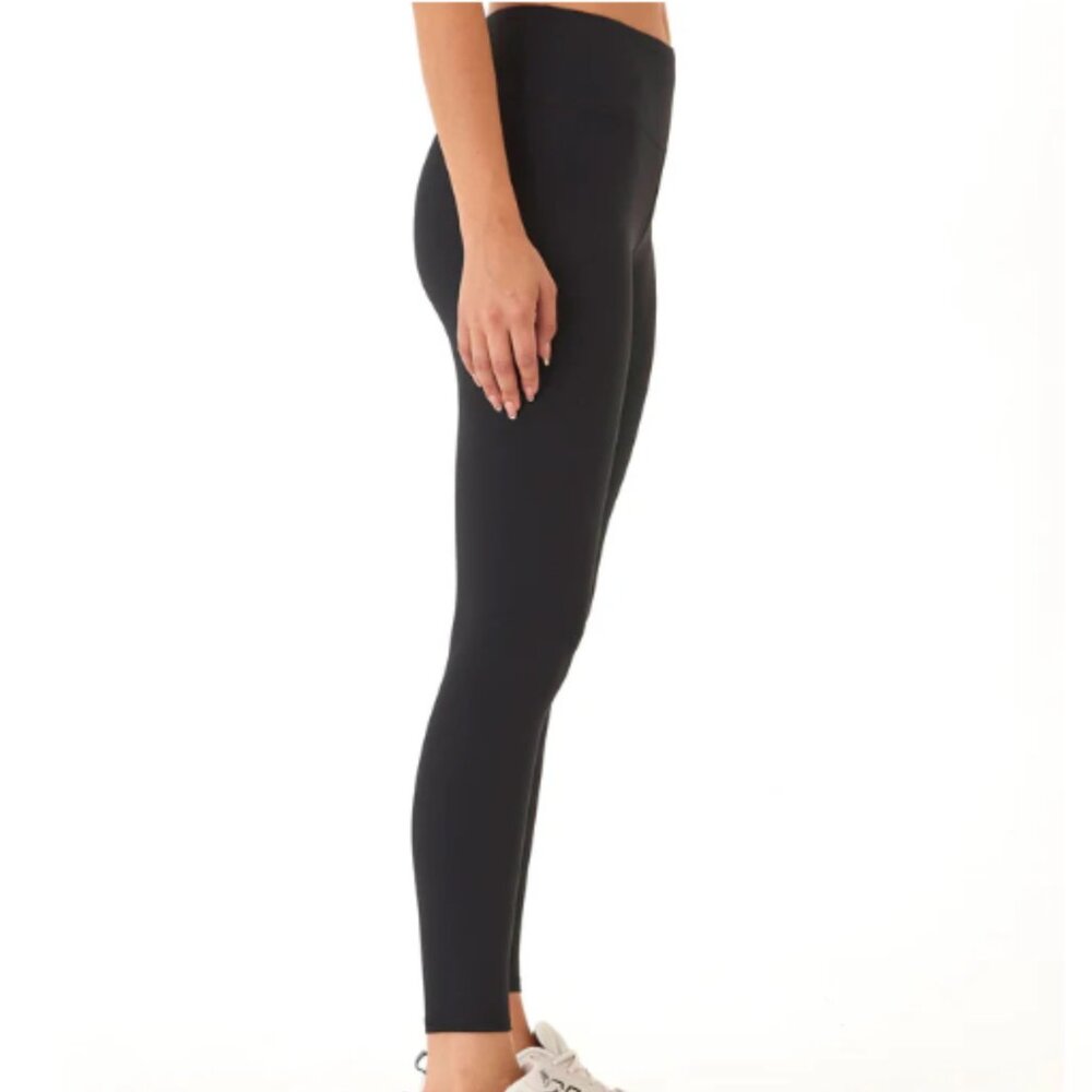 Threads 4 Thought Mid-Rise Full Length Legging Black Medium